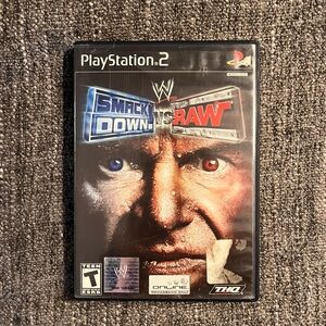WWE Smackdown Vs. Raw Sony Playstation 2 PS2 Game‎